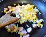 朝から満腹(^^)コーンパングラタン作り方5写真