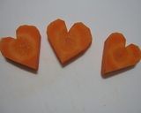 ハートのにんじん作り方6写真