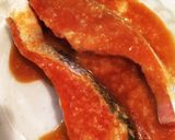 甘糀鮭の炊き込みご飯いくらのっけ丼作り方2写真