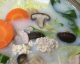 あったまる〜たら白子豆乳鍋♡たち！だよ作り方4写真