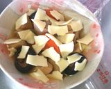 筑前煮★簡単チーズ焼★レンジでリメイク♪作り方3写真