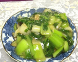 ナスと豚肉炒めに、青梗菜と白菜のあんかけ作り方7写真
