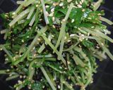 水菜を大量消費！簡単美味しい塩昆布和えだ作り方9写真