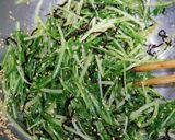 水菜を大量消費！簡単美味しい塩昆布和えだ作り方8写真