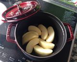 ＊りんごのコンポート＊　マクロビ作り方1写真