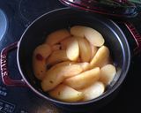 ＊りんごのコンポート＊　マクロビ作り方4写真