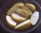 リンゴの塩コショー焼き（トーストで）作り方1写真