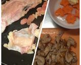 鶏胸肉で３品、梅ソテー、鳥ハム、皮炒め作り方5写真