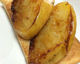 リンゴの塩コショー焼き（トーストで）作り方4写真