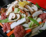 彩野菜のタジン蒸し（塩レモン風味）作り方4写真