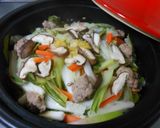 彩野菜のタジン蒸し（塩レモン風味）作り方5写真