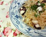 ニンニク香る♪たこペペロンチーノ☆焼き飯作り方2写真
