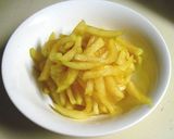 たくあん風大根即席漬けの香ばし炒め作り方2写真