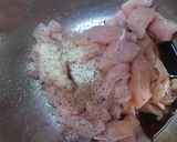お弁当にも☆鶏むね肉とコーンのかきあげ作り方1写真