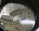 長芋の含め煮とすりおろしのコラボ作り方1写真
