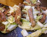 白菜と豚肉の炒め作り方5写真