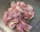 鶏のクリーム煮作り方1写真