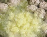 ふわふわ鶏肉団子とキャベツのスープ作り方6写真