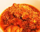 パセリとチキンであったかトマト煮作り方3写真