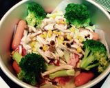 栄養バランス抜群！蒸し豚野菜作り方1写真
