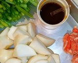 コク旨⭐かぶ・豚肉オイスターソース炒め♪作り方1写真