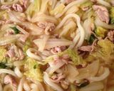 トロトロ白菜と豚肉の絶品うどん鍋作り方14写真