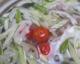 ミニトマトで豚しゃぶお鍋作り方1写真