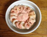 ココットカマン たらこ和えちくわ作り方3写真