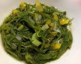 《簡単♪ 小鉢》 たくあんめかぶ作り方3写真