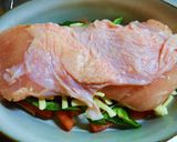 ✿トースターでチキンのピザ風✿作り方6写真