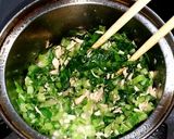 小松菜とシーチキンのめんつゆわさび味作り方2写真