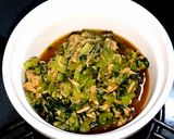小松菜とシーチキンのめんつゆわさび味作り方3写真