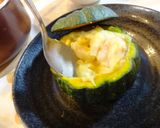 丸ごとかぼちゃのグラタン♪作り方4写真
