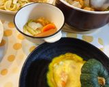 丸ごとかぼちゃのグラタン♪作り方5写真