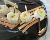 バナナロールのおんぷポッキー作り方10写真