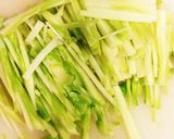 便秘にも♡ブロッコリーの茎のきんぴら☻作り方2写真