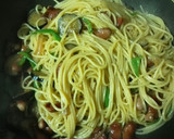 醤油香る！ソーセージと茄子の和風パスタ作り方5写真