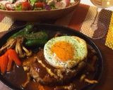 絶品デミ煮込み♡王様のハンバーグ作り方10写真