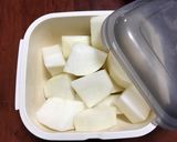 レンジですごく簡単♪もっちもち大根餅　作り方1写真