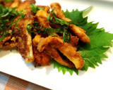 残りお刺身の柚子胡椒焼き作り方3写真