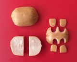 キャラ弁＊一口フランクのトナカイさん♡作り方4写真