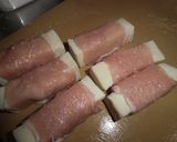 簡単ヘルシー♪高野豆腐の肉巻き作り方1写真