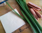 胸肉で♪巻き巻きマスタード・チキン作り方2写真