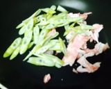四方竹のゴマ油炒め作り方3写真