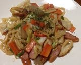 具だくさん焼きうどん✨作り方4写真