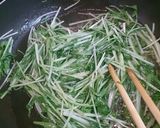 水菜の卵とじ作り方2写真