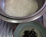 里芋ごはんと里芋の皮のかき揚げ作り方1写真