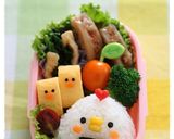 まんまる♪にわとりちゃん＊キャラ弁作り方8写真
