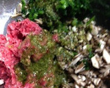 ほうれん草と舞茸のイタリアン餃子！作り方2写真