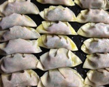 ほうれん草と舞茸のイタリアン餃子！作り方3写真